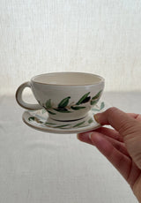 Small teacup & saucer