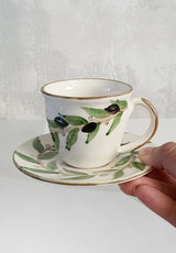 espresso cup & saucer