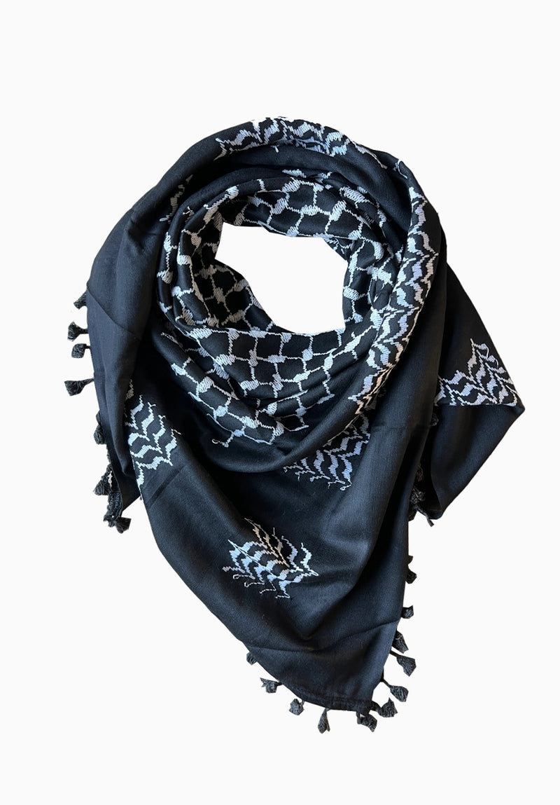 Palestinian Keffiyeh | Inverted