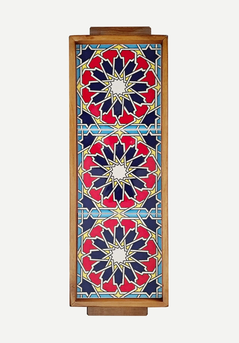 Medium Geometric Palestinian Tray
